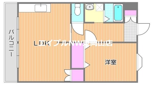 メゾン桜1号棟の物件間取画像